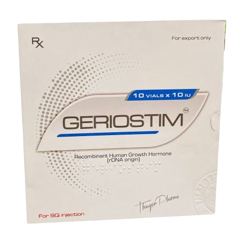 Thaiger Pharma Geriostim 10 iu No10 (100 iu kit, no water)